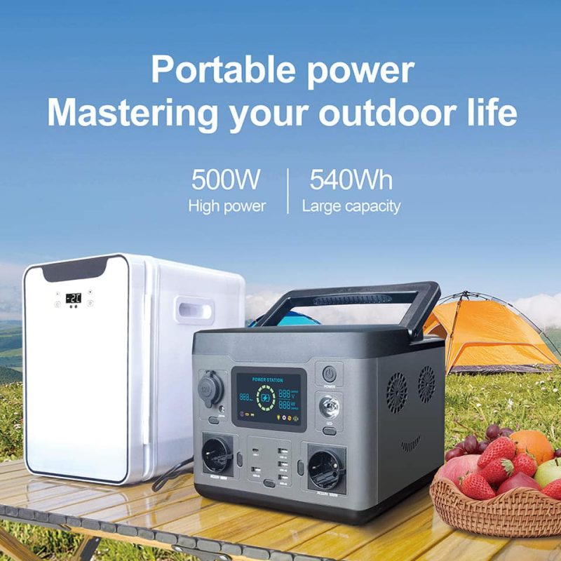 portable power station 500W 7